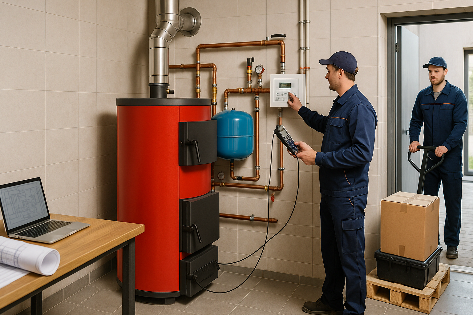 Котел длительного горения «под ключ»: проект, поставка, пусконаладка