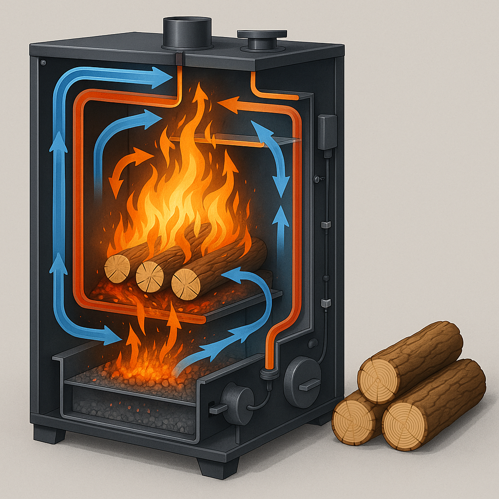 Как работает котел длительного горения простыми словами