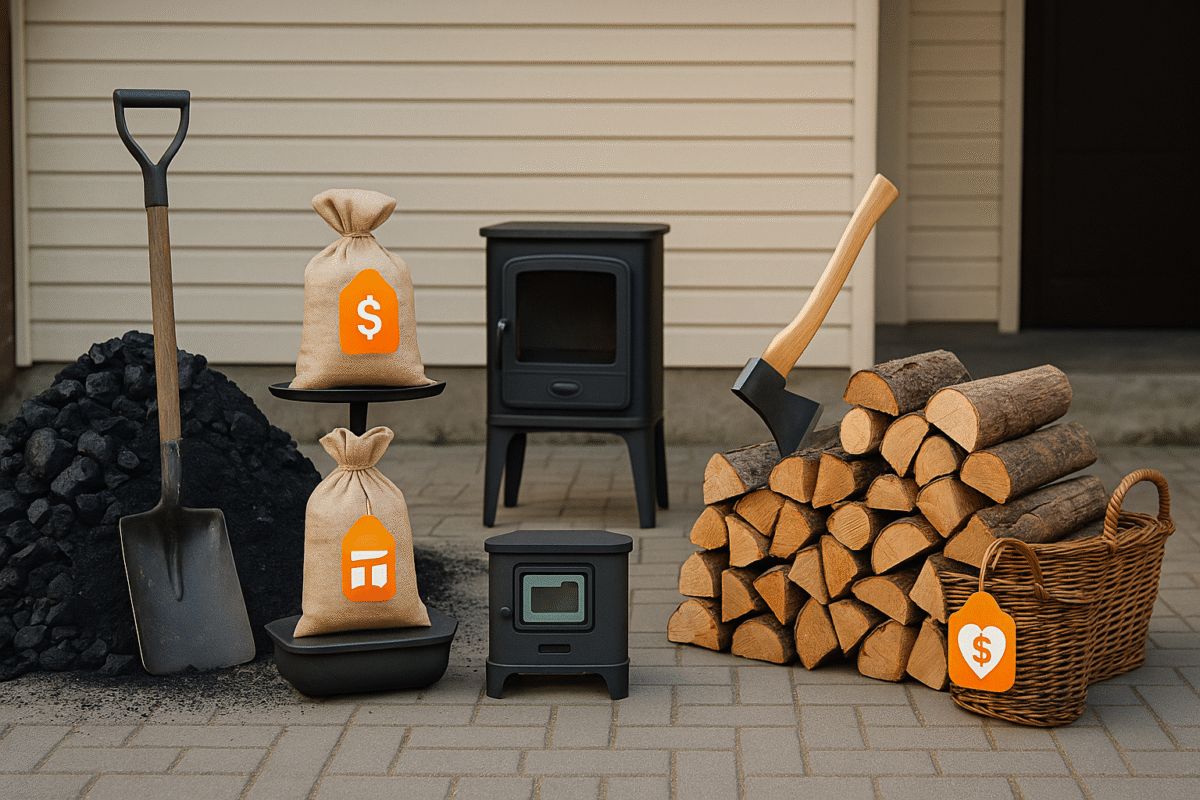 Уголь или дрова — что проще и выгоднее для семьи